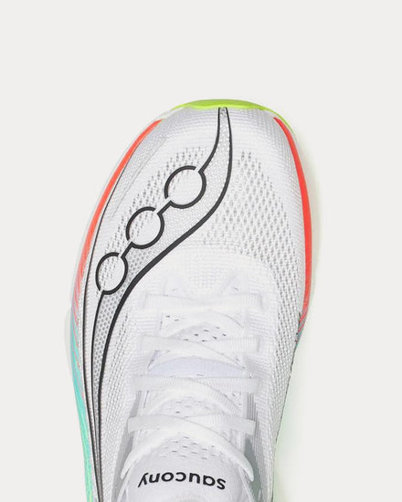 Saucony Endorphin Elite 3 White / Multi Running Shoes - 6