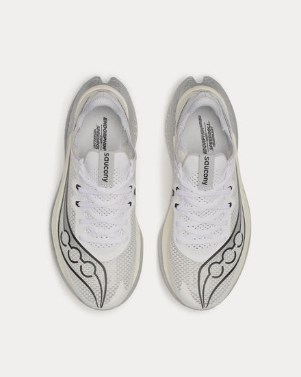 Saucony Endorphin Pro 5 White / Black Running Shoes - 2