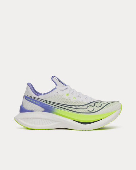 Saucony Endorphin Pro 5 White / Iolite Running Shoes - 1