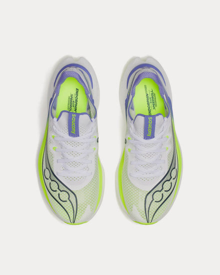 Saucony Endorphin Pro 5 White / Iolite Running Shoes - 2