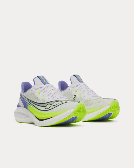 Saucony Endorphin Pro 5 White / Iolite Running Shoes - 3