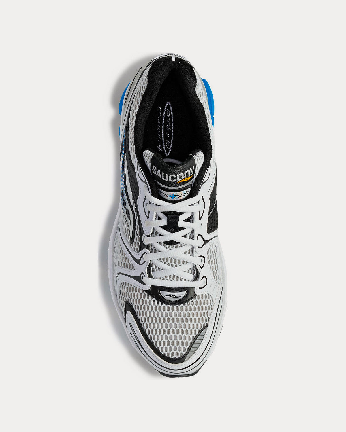 Saucony - ProGrid Triumph 4 White / Silver Low Top Sneakers