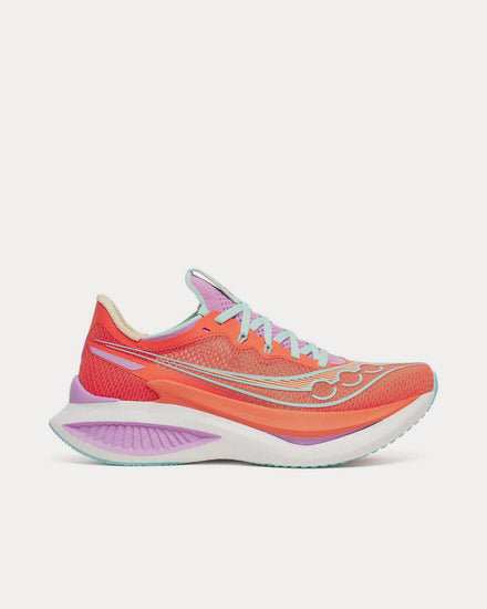 Saucony Endorphin Pro 5 Fire / Orchid Running Shoes - 1