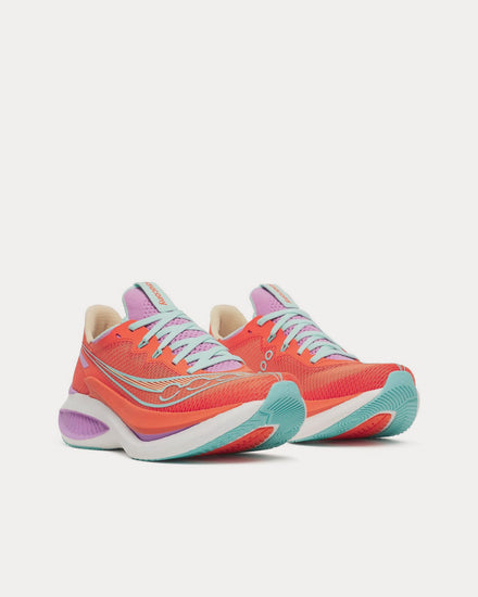 Saucony Endorphin Pro 5 Fire / Orchid Running Shoes - 3