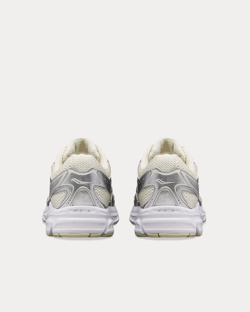 Saucony Grid Ride Millennium Cream / Silver Low Top Sneakers - 3
