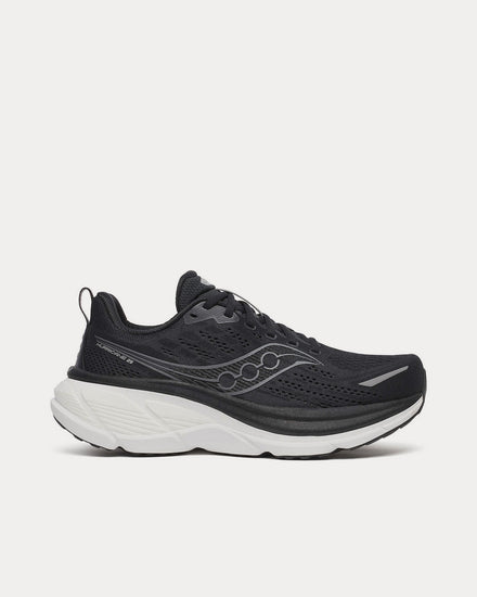 Saucony Hurricane 25 Black / White Running Shoes - 1