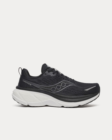 Saucony Hurricane 25 Black / White Running Shoes