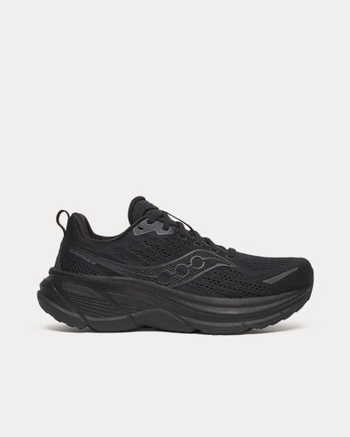 Saucony Hurricane 25 Triple Black Running Shoes