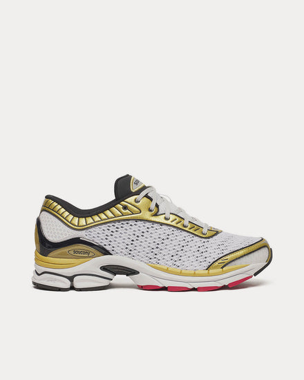 Saucony ProGrid Paramount White / Gold Low Top Sneakers - 1