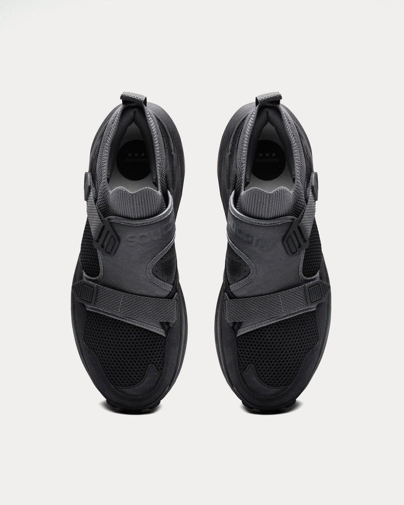 Saucony SILO Grid X Ultra S Black / Shadow Slip On Sneakers - 2