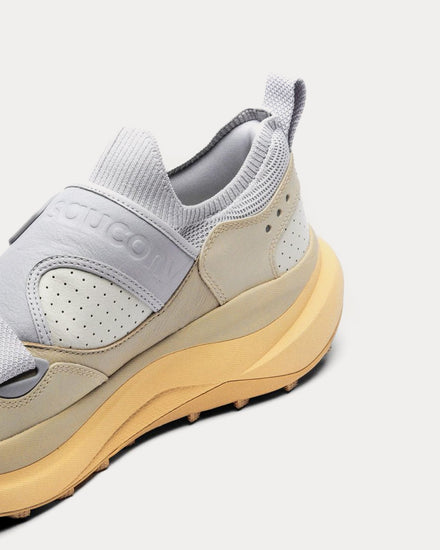 Saucony SILO Grid X Ultra S Cloud / Wheat Slip On Sneakers - 4