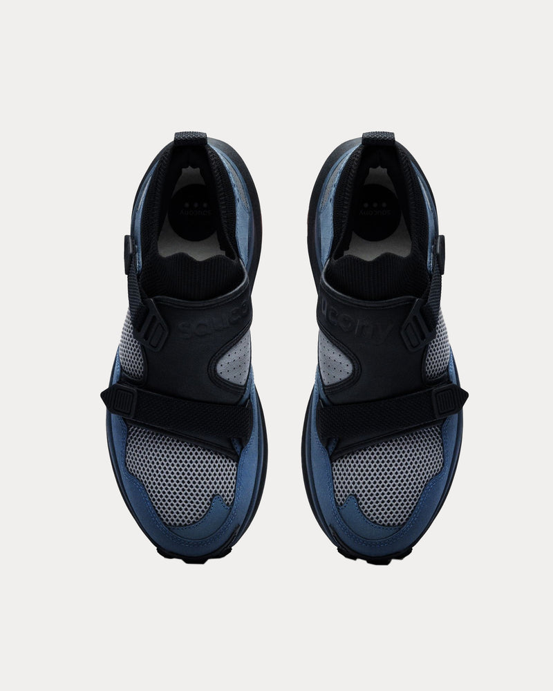 Saucony SILO Grid X Ultra S Navy / Black Slip On Sneakers - 2