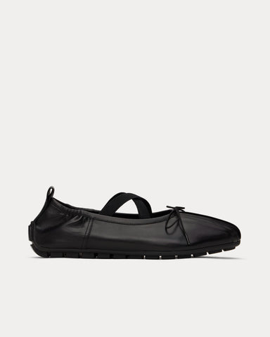 Simone Rocha Ballerina Grip Black Slip Ons