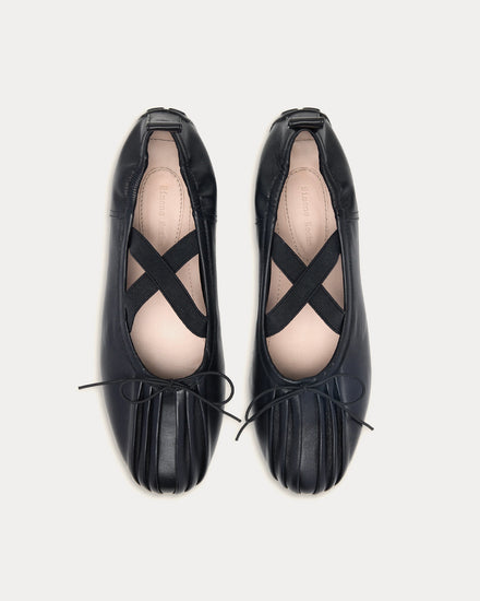Simone Rocha Ballerina Grip Black Slip Ons - 2