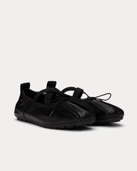 Simone Rocha Ballerina Grip Black Slip Ons - 3