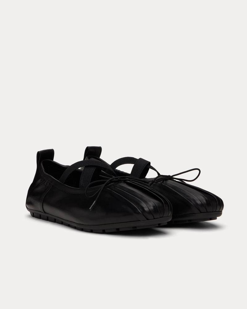 Simone Rocha Ballerina Grip Black Slip Ons - 3