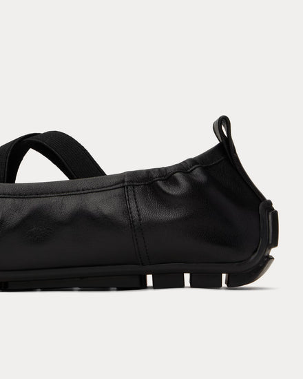 Simone Rocha Ballerina Grip Black Slip Ons - 4