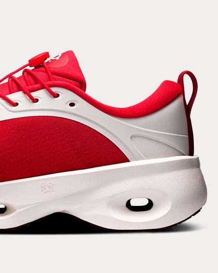 On Running x Loewe Cloudsolo Red / Eggshell Low Top Sneakers - 6