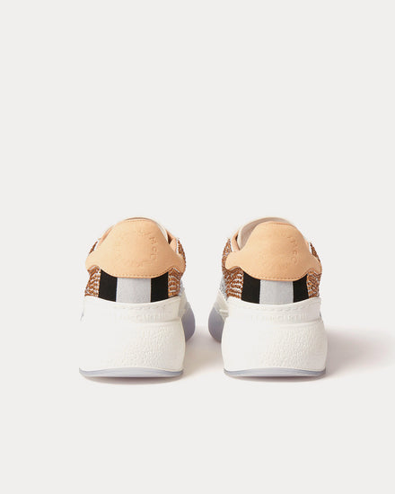 Stella McCartney Loop Lace-up Crystal Degradé Smoked Topaz Low Top Sneakers - 4