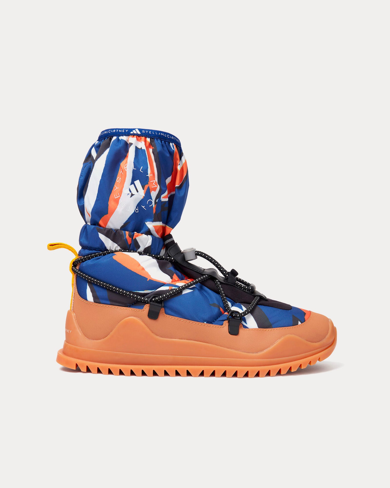 Adidas X Stella McCartney Women's COLD.RDY Floral Print Winter Mystery Ink  / Crew Yellow Boots