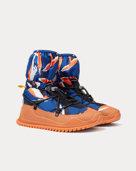 Adidas X Stella McCartney COLD.RDY Floral Print Winter Mystery Ink / Crew Yellow Boots - 3