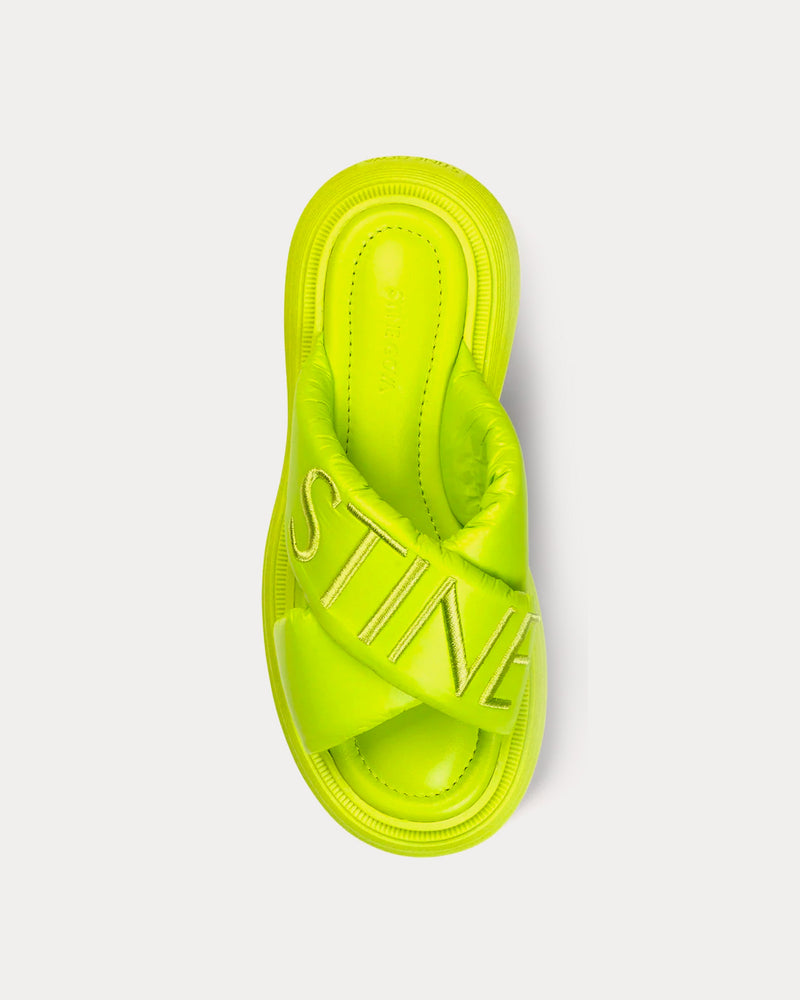 Stine Goya Bubble Acid Green Sandals - 2