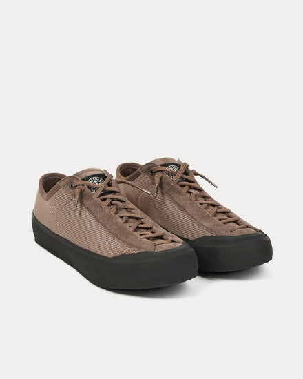 Stone Island S100010 Poly Mesh Ash Brown Low Top Sneakers - 3