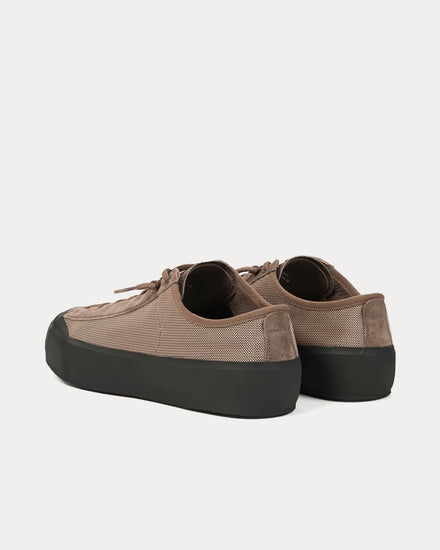 Stone Island S100010 Poly Mesh Ash Brown Low Top Sneakers - 4