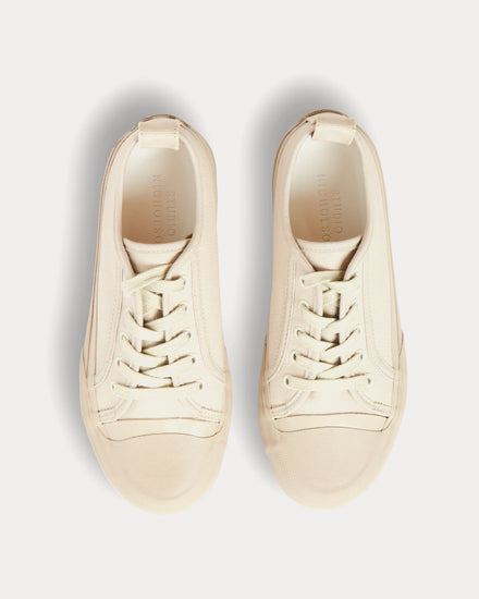 Studio Nicholson Byrd Canvas Dove Low Top Sneakers - 2