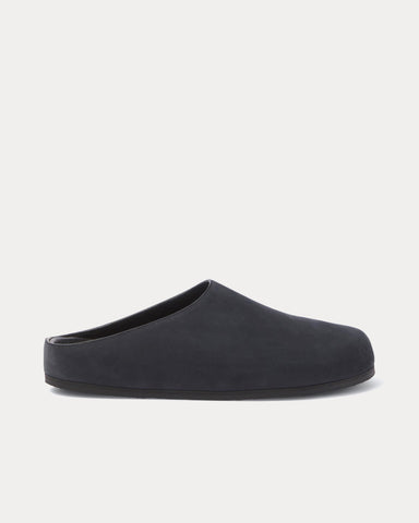 Studio Nicholson Wearing Suede Ocean Clogs