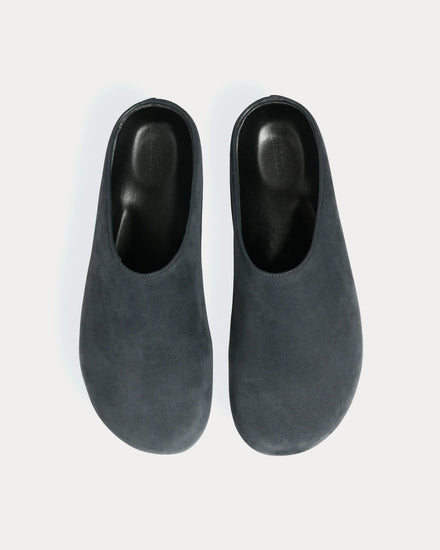 Studio Nicholson Wearing Suede Ocean Clogs - 2