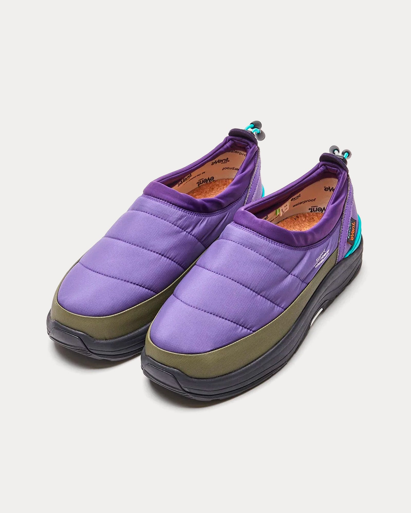 Suicoke - PEPPER-mod-ev Purple / Blac Slip On Sneakers