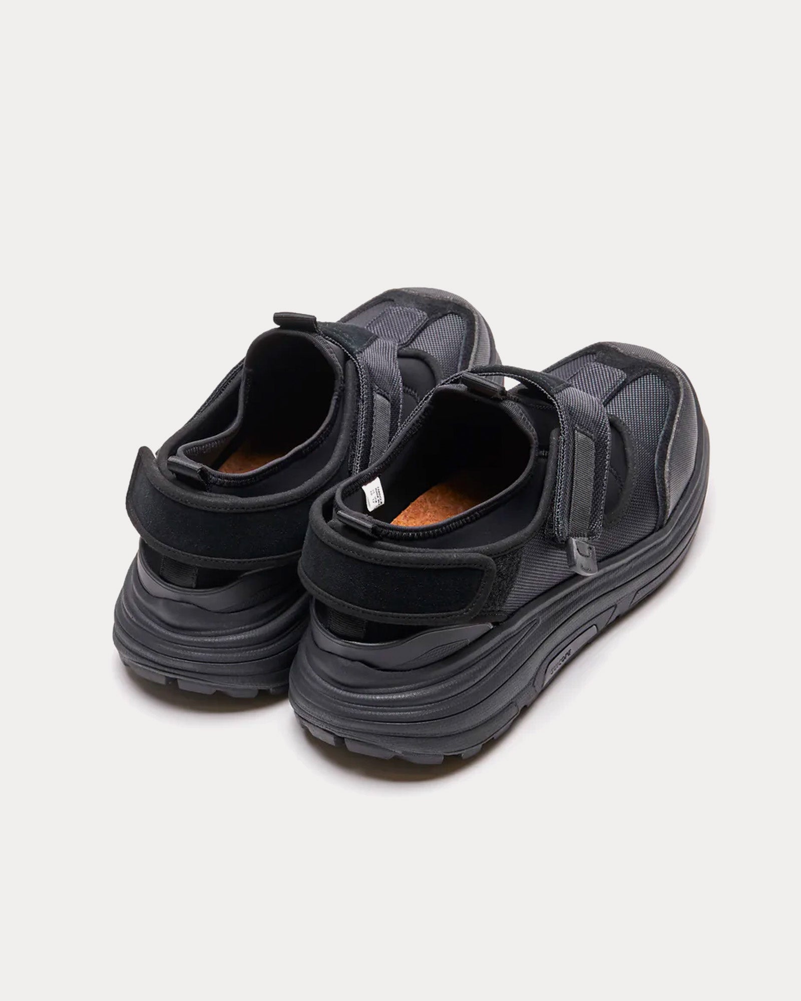 Suicoke - Tred Black Slip On Sneakers