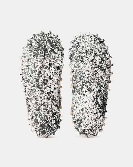 Sunnei 1000CHIODI Black Pollock Slip On Sneakers - 3