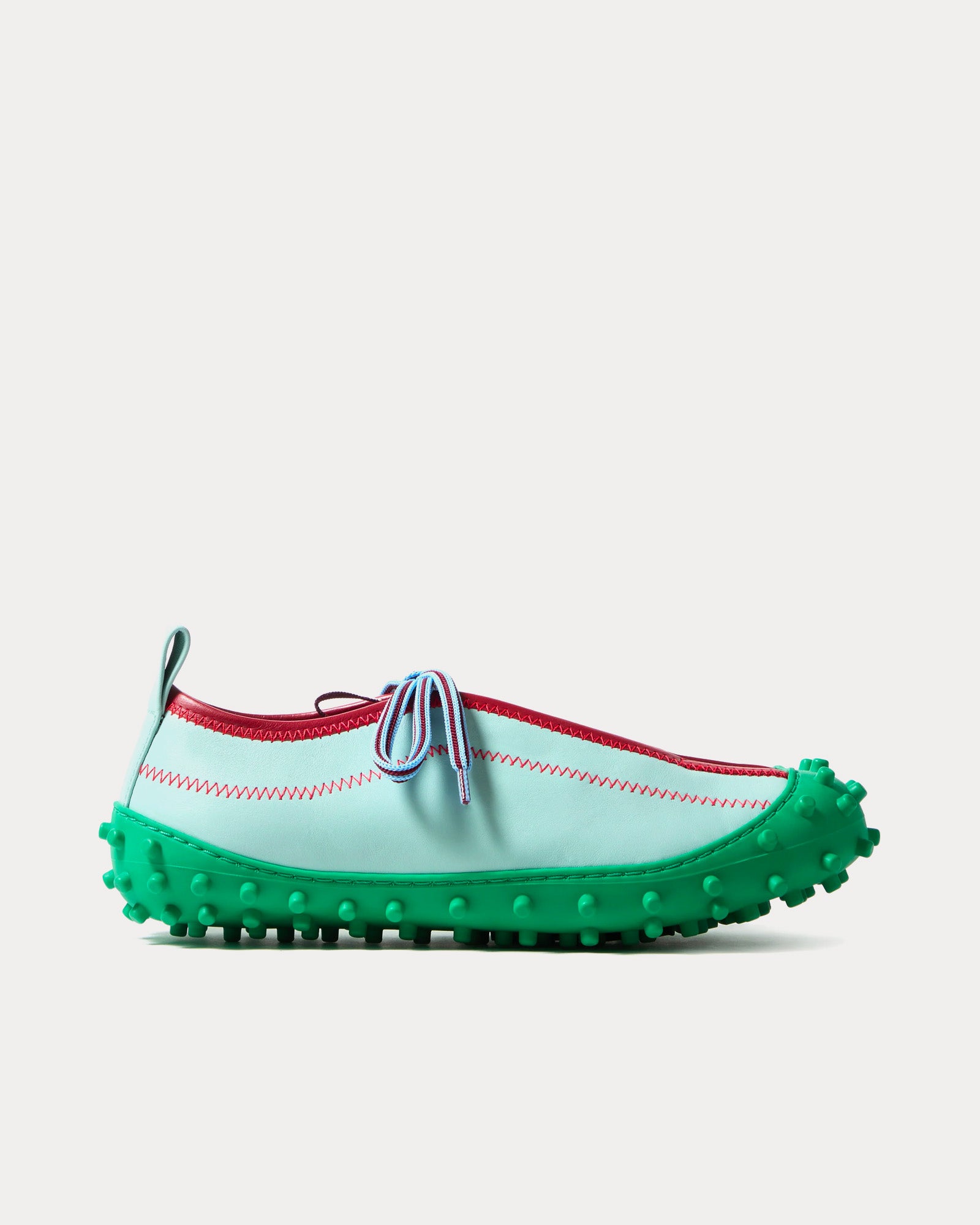 Sunnei - 1000CHIODI Green Slip On Sneakers