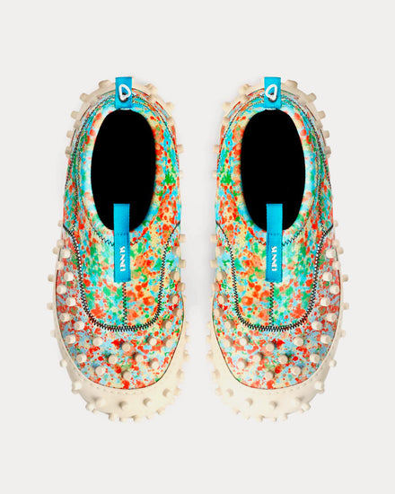 Sunnei 1000CHIODI Multicolour Pollock Slip On Sneakers - 2