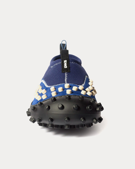Sunnei 1000CHIODI Navy Slip On Sneakers - 4