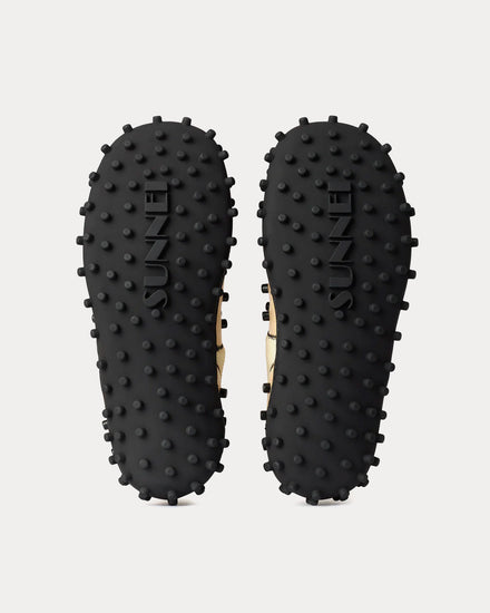 Sunnei 1000CHIODI Sand / Black Slip On Sneakers - 3
