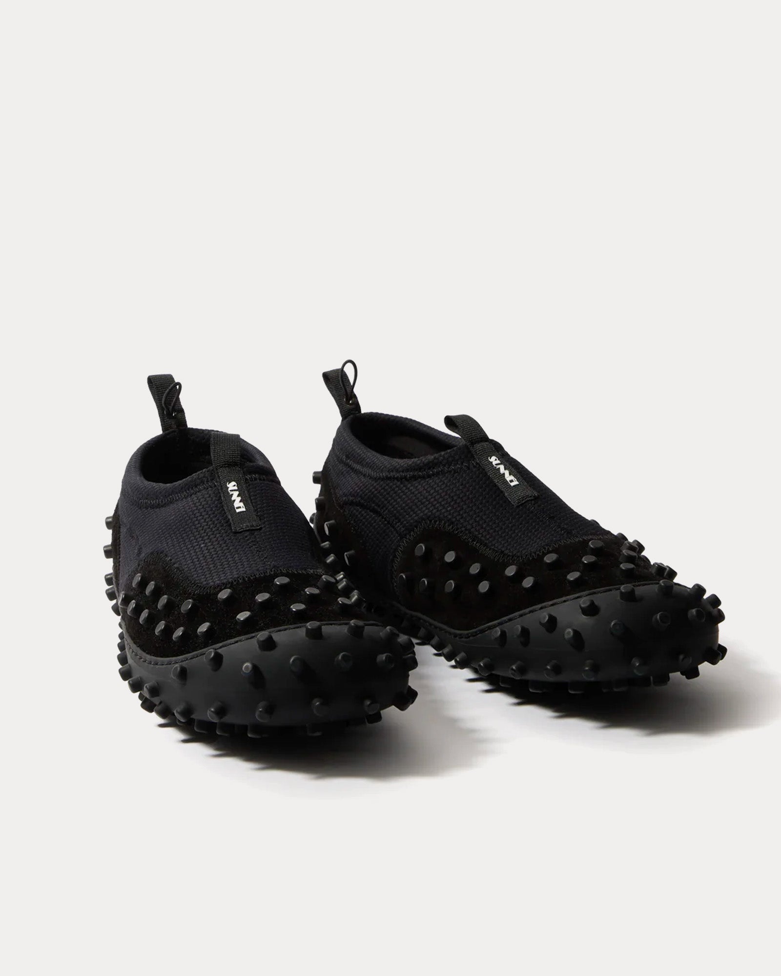 Sunnei - 1000CHIODI Black / Black Slip On Sneakers