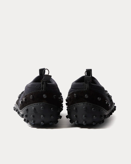 Sunnei 1000CHIODI Black / Black Slip On Sneakers - 3