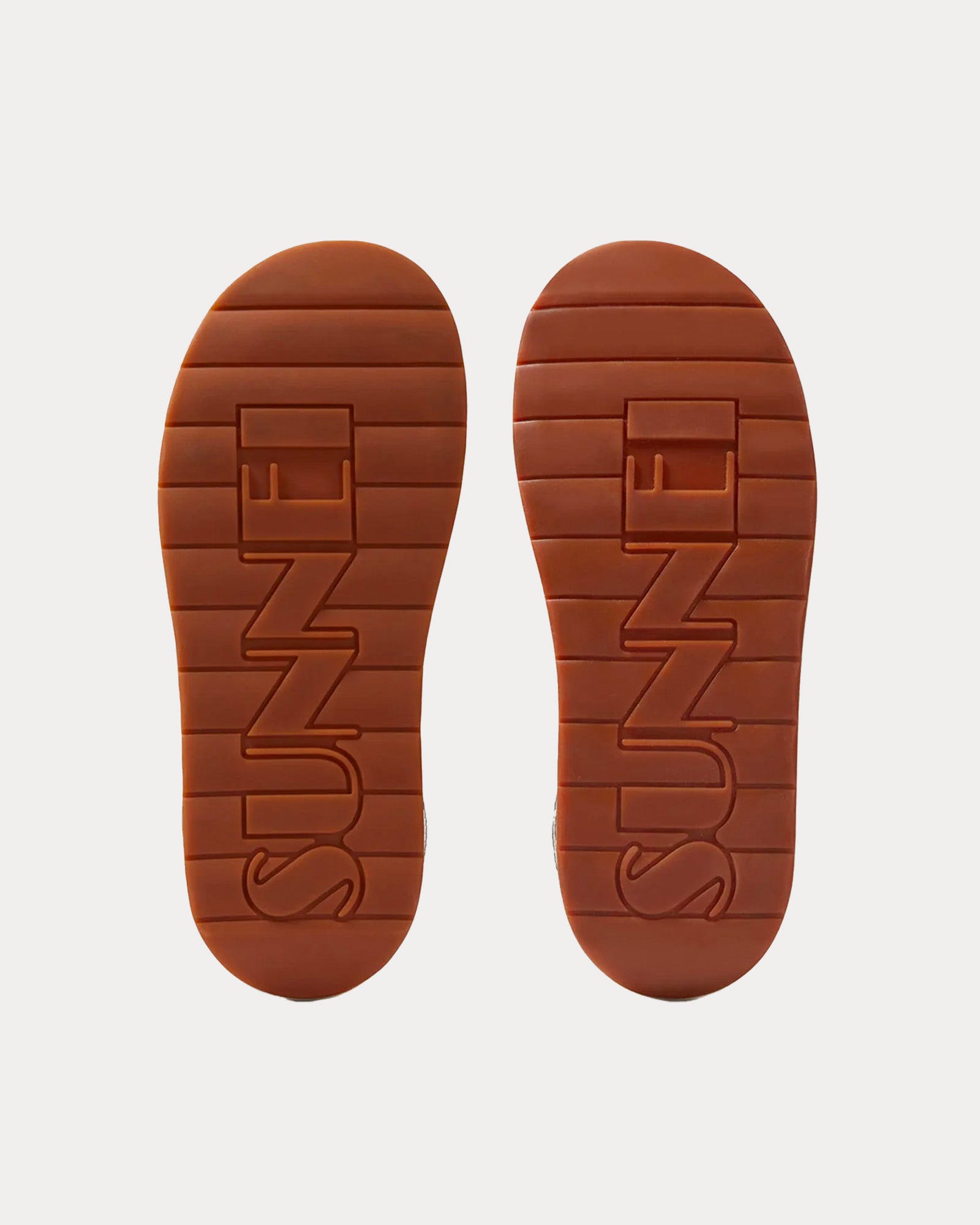Sunnei - Dreamy Suede Aubergine Low Top Sneakers