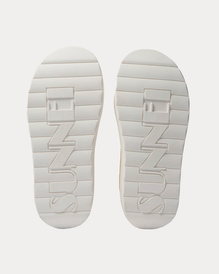Sunnei Dreamy Suede Light Yellow Low Top Sneakers - 3