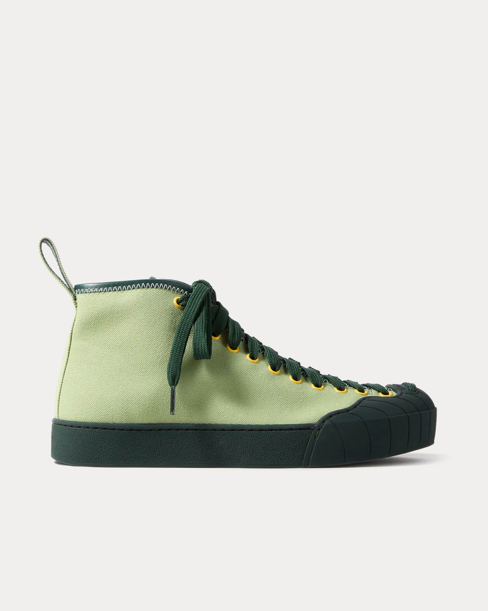 Sunnei - Isi Pale Green High Top Sneakers