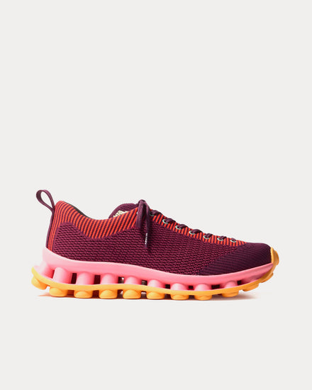 Sunnei x Camper Pelotissima Burgundy / Pink / Orange Low Top Sneakers - 1