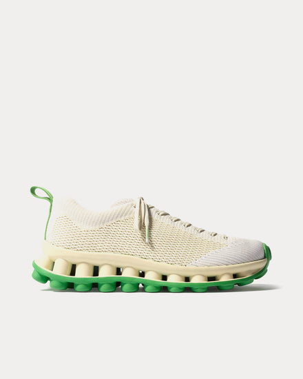 Sunnei x Camper Men's Pelotissima White / Green Low Top Sneakers