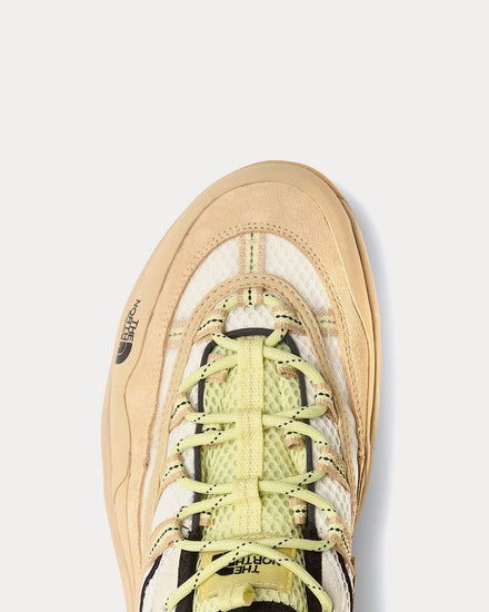 The North Face Clyffe Ultra Pale Khaki / Lemon Mist Low Top Sneakers - 6