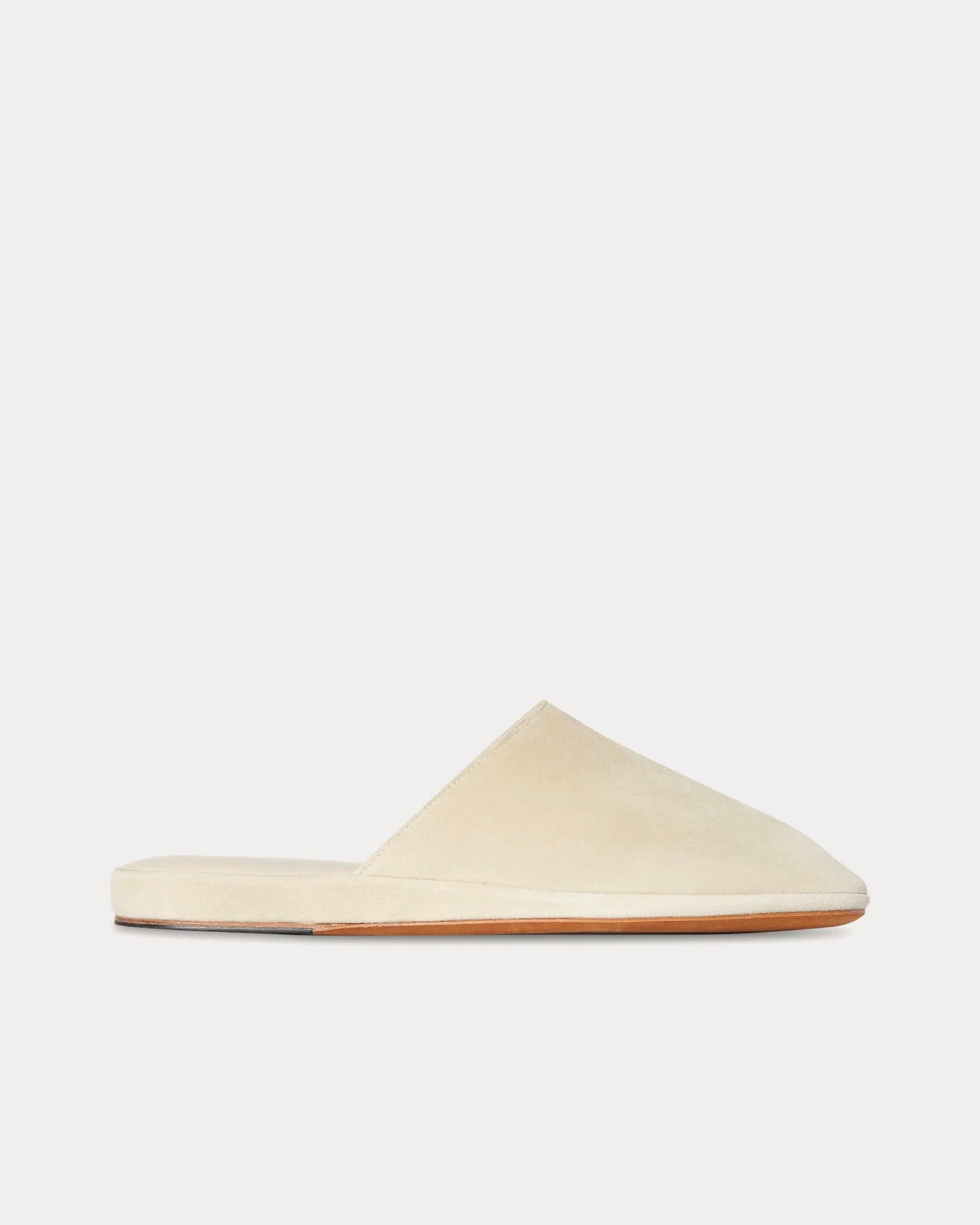 The Row - Franco Suede Piume Slippers