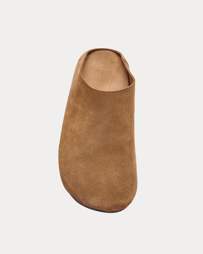 The Row Hudson Suede Military Mules - 2