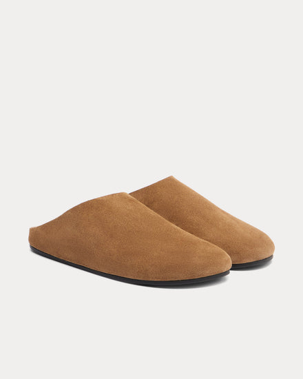 The Row Hudson Suede Military Mules - 4