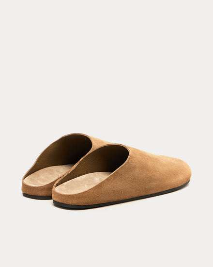 The Row Hudson Suede Military Mules - 3